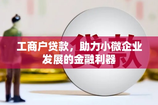 布尔津工商户贷款，助力小微企业发展的金融利器