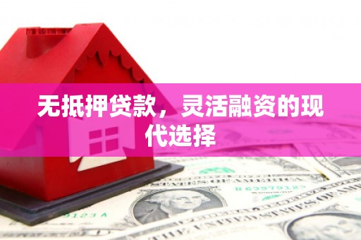 布尔津无抵押贷款，灵活融资的现代选择