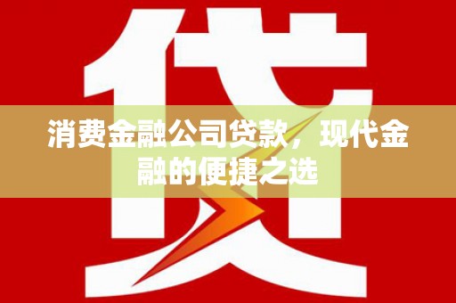 布尔津消费金融公司贷款，现代金融的便捷之选