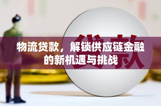 布尔津物流贷款，解锁供应链金融的新机遇与挑战