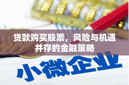 布尔津贷款购买股票，风险与机遇并存的金融策略