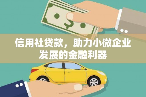布尔津信用社贷款，助力小微企业发展的金融利器